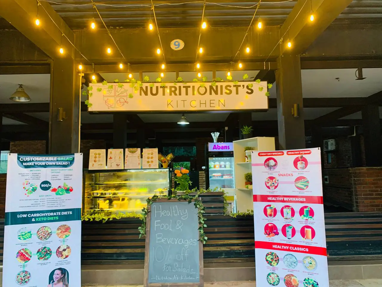 nutritionist's kitchen exterior